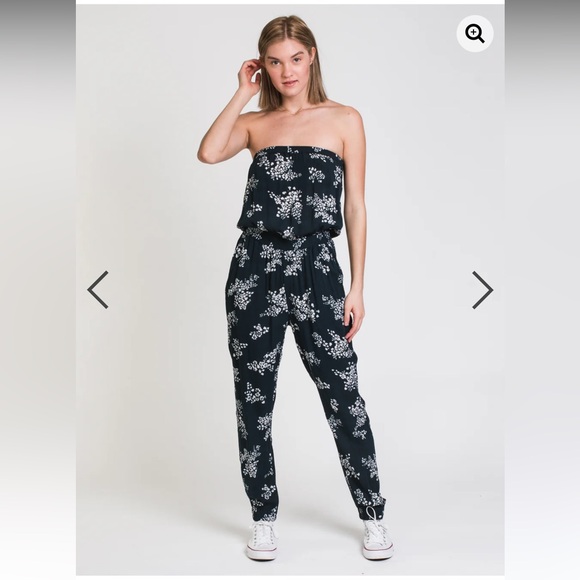 Harlow Ellie Printed Tube Jumpsuit - Picture 1 of 5
